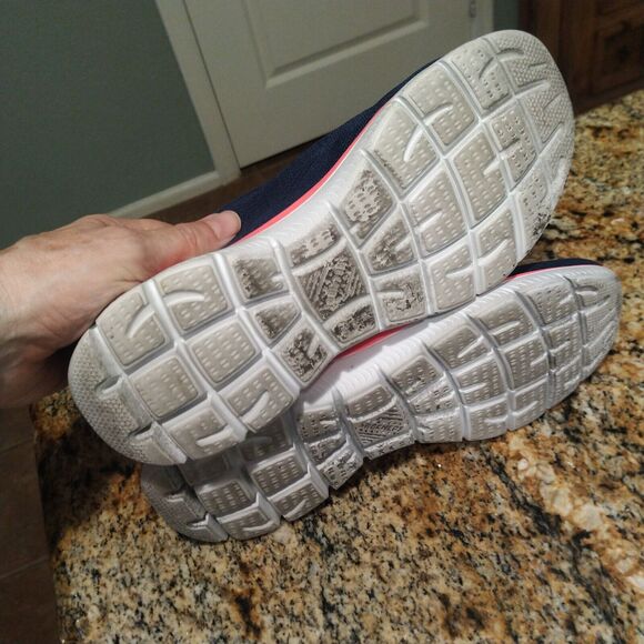 Skechers Summits Perfect Views 149523 Navy BluRunning Shoes Sneakers Women's 7 - Picture 8 of 12